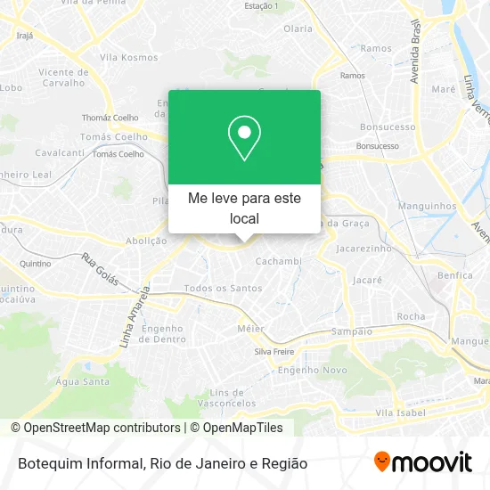 Botequim Informal mapa
