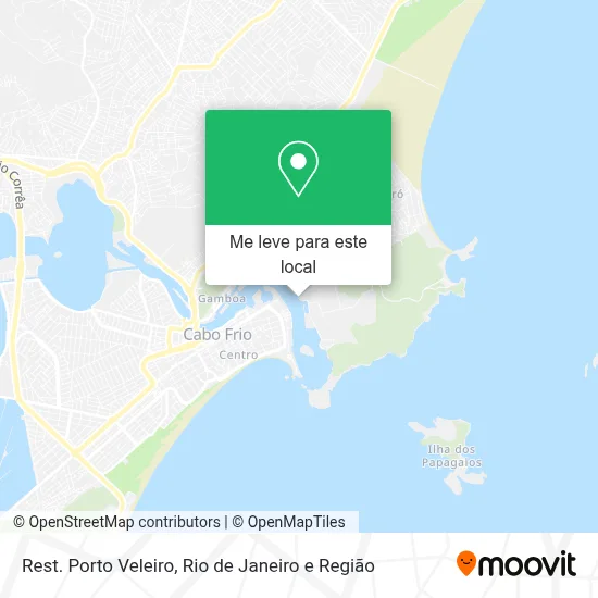 Rest. Porto Veleiro mapa