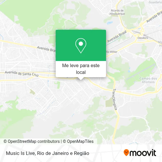 Music Is Live mapa
