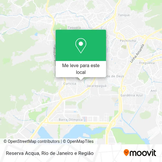 Reserva Acqua mapa