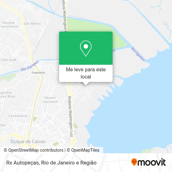 Rx Autopeças mapa