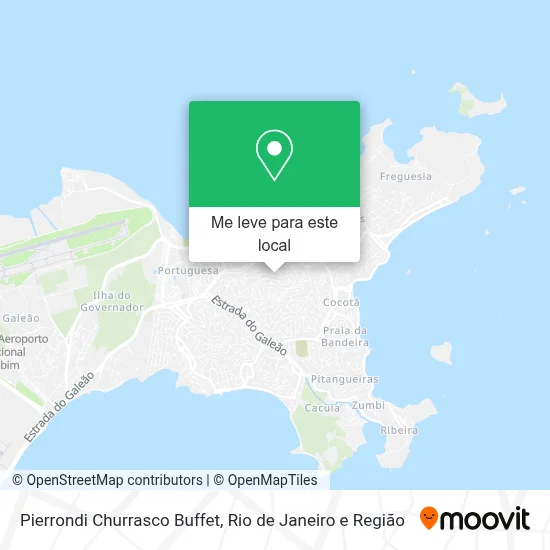 Pierrondi Churrasco Buffet mapa