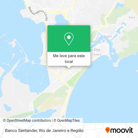 Banco Santander mapa