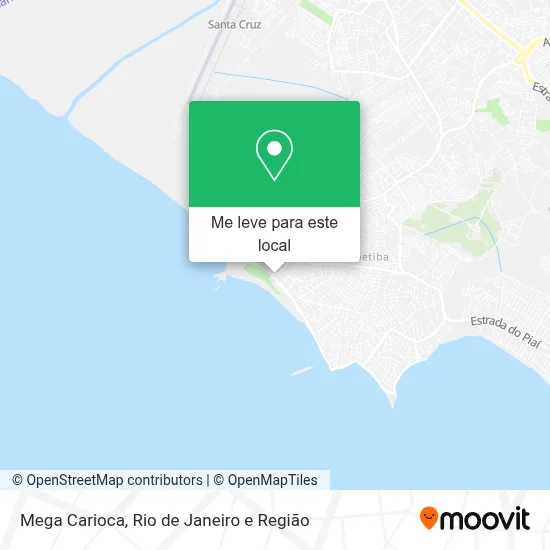 Mega Carioca mapa