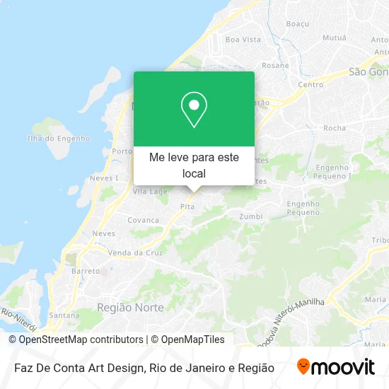 Faz De Conta Art Design mapa