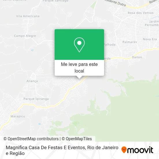 Magnifica Casa De Festas E Eventos mapa