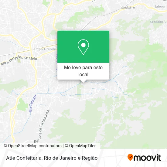 Atie Confeitaria mapa