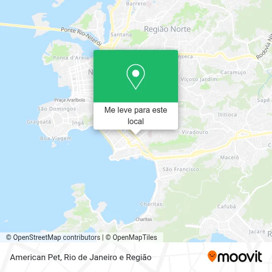 American Pet mapa