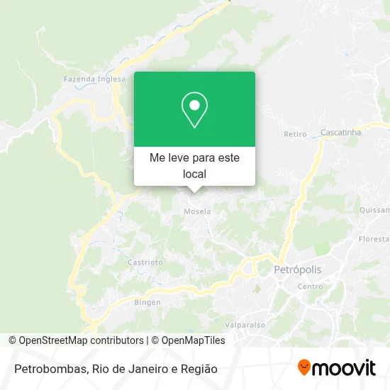 Petrobombas mapa