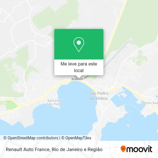 Renault Auto France mapa