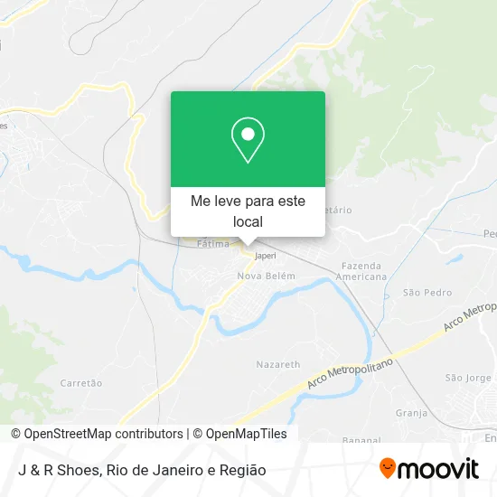J & R Shoes mapa
