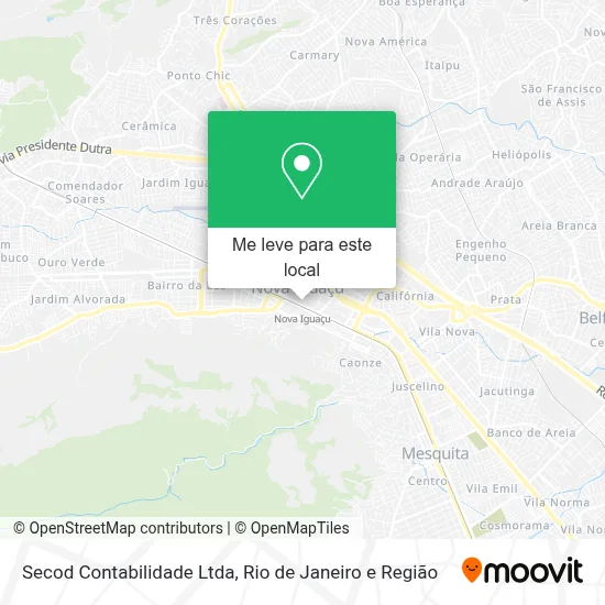Secod Contabilidade Ltda mapa