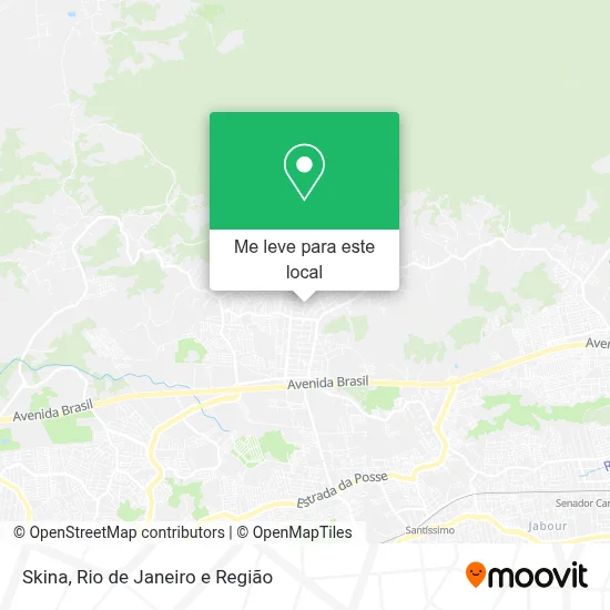 Skina mapa