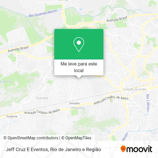 Jeff Cruz E Eventos mapa