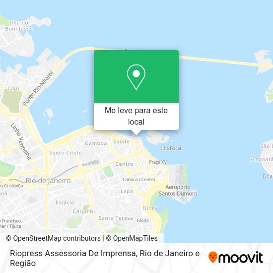 Riopress Assessoria De Imprensa mapa