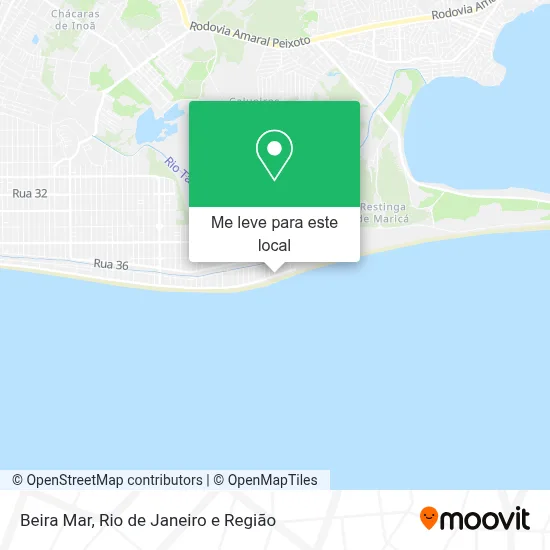 Beira Mar mapa