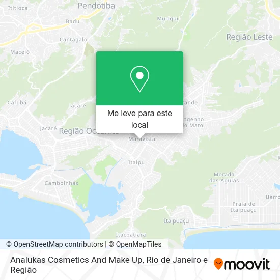 Analukas Cosmetics And Make Up mapa