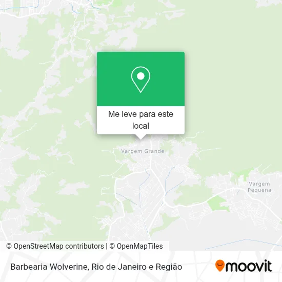 Barbearia Wolverine mapa