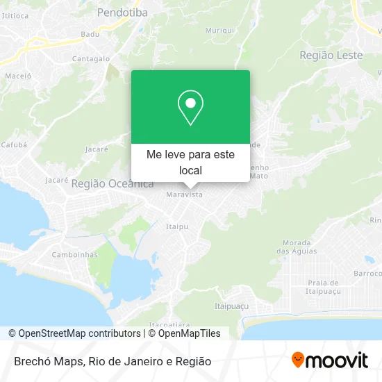 Brechó Maps mapa