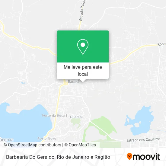 Barbearia Do Geraldo mapa