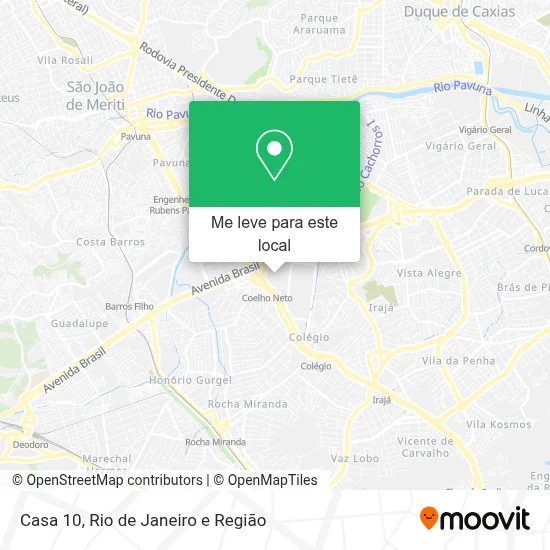 Casa 10 mapa