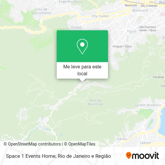 Space 1 Events Home mapa