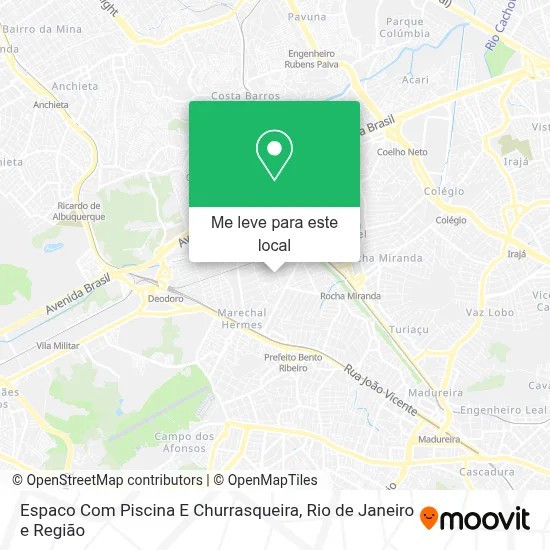 Espaco Com Piscina E Churrasqueira mapa