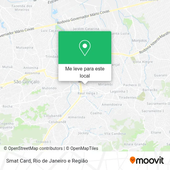 Smat Card mapa