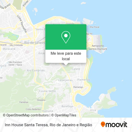 Inn House Santa Teresa mapa