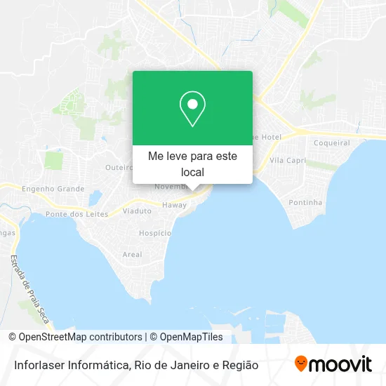 Inforlaser Informática mapa