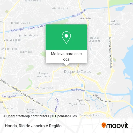 Honda mapa