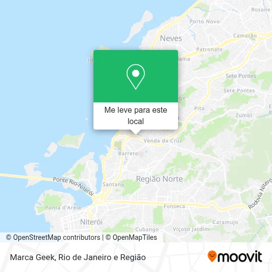 Marca Geek mapa