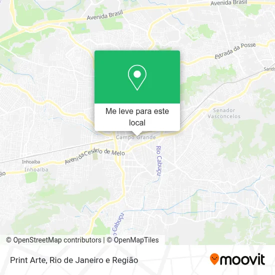 Print Arte mapa