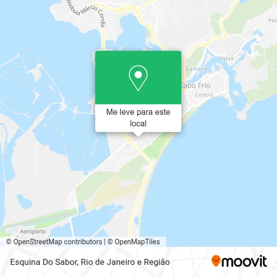 Esquina Do Sabor mapa