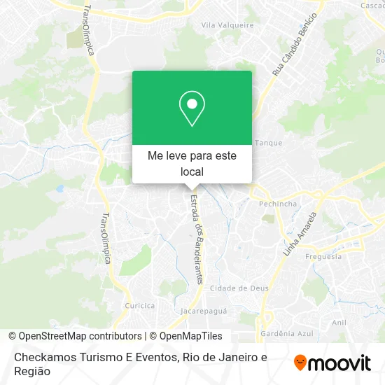 Checkamos Turismo E Eventos mapa