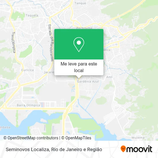 Seminovos Localiza mapa