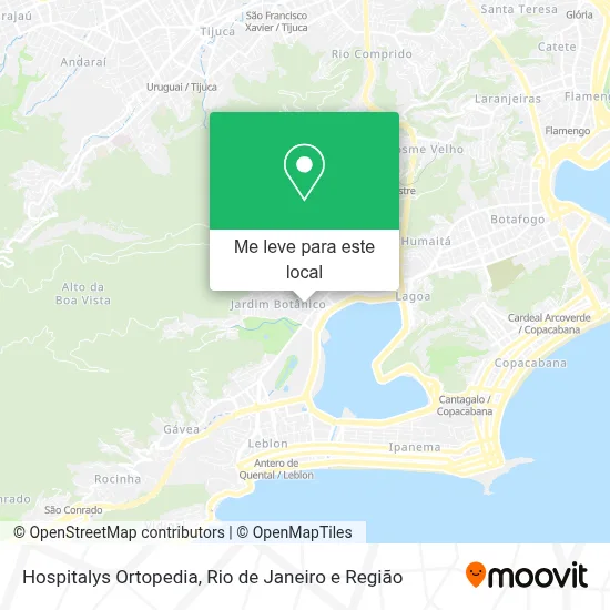 Hospitalys Ortopedia mapa