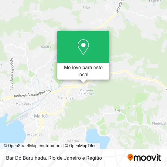 Bar Do Barulhada mapa