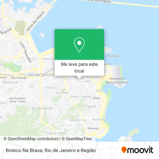 Boteco Na Brasa mapa