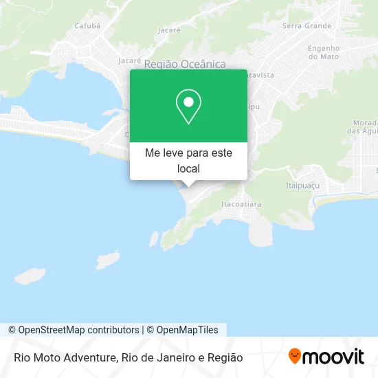 Rio Moto Adventure mapa