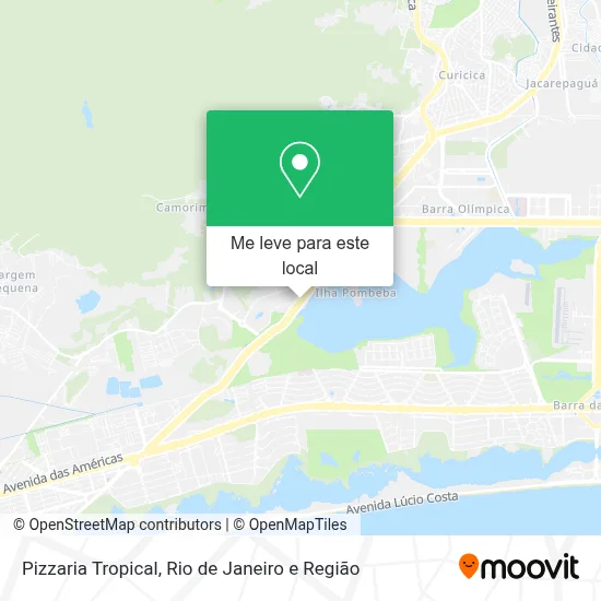 Pizzaria Tropical mapa