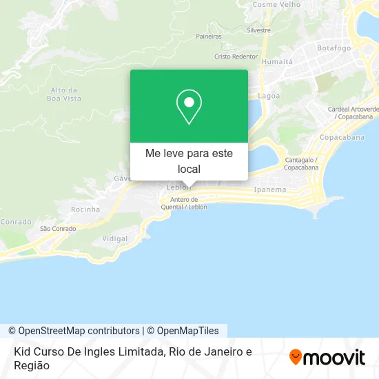 Kid Curso De Ingles Limitada mapa