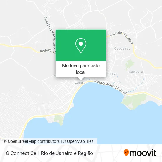 G Connect Cell mapa