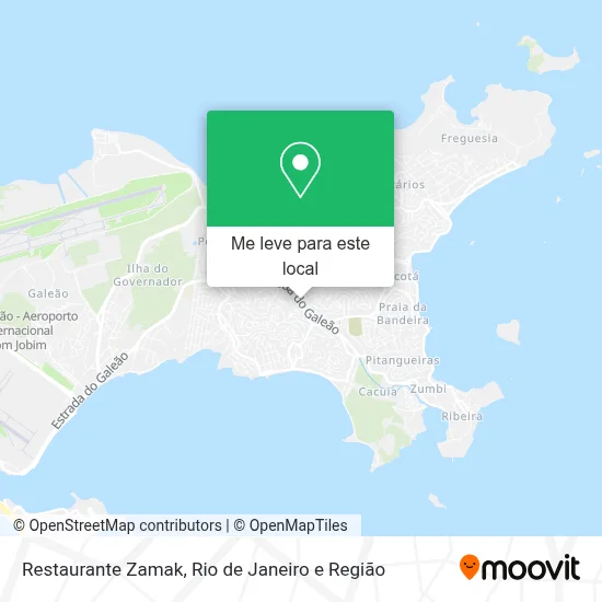 Restaurante Zamak mapa
