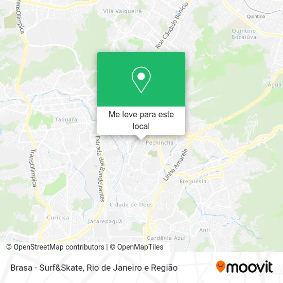 Brasa - Surf&Skate mapa