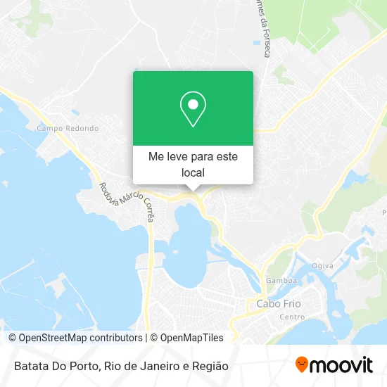 Batata Do Porto mapa