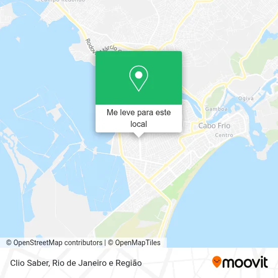 Clio Saber mapa