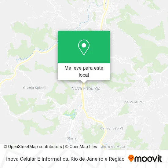 Inova Celular E Informatica mapa