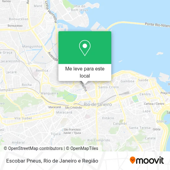 Escobar Pneus mapa