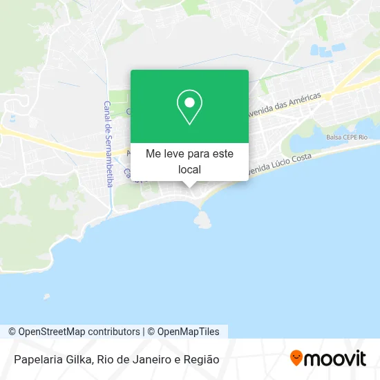 Papelaria Gilka mapa